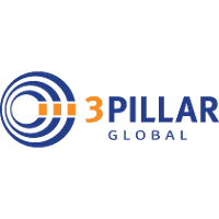 Logo společnosti 3Pillar Global